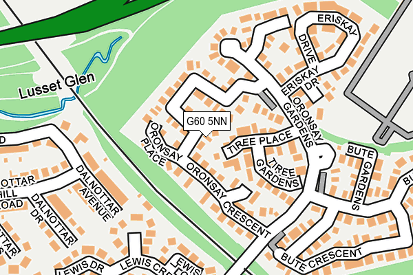 G60 5NN map - OS OpenMap – Local (Ordnance Survey)
