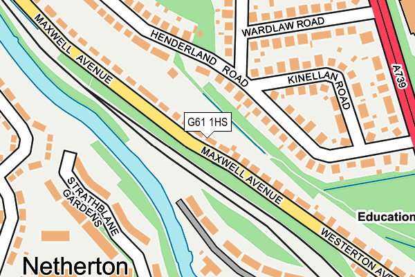 G61 1HS map - OS OpenMap – Local (Ordnance Survey) G61 1HS map - OS OpenMap – Local (Ordnance Survey)