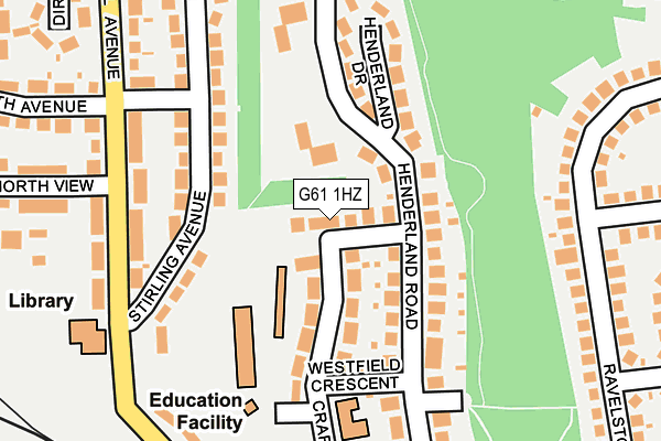 G61 1HZ map - OS OpenMap – Local (Ordnance Survey) G61 1HZ map - OS OpenMap – Local (Ordnance Survey)