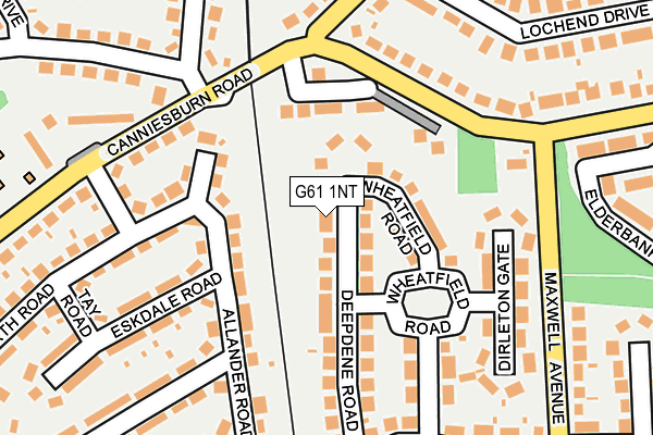 G61 1NT map - OS OpenMap – Local (Ordnance Survey) G61 1NT map - OS OpenMap – Local (Ordnance Survey)