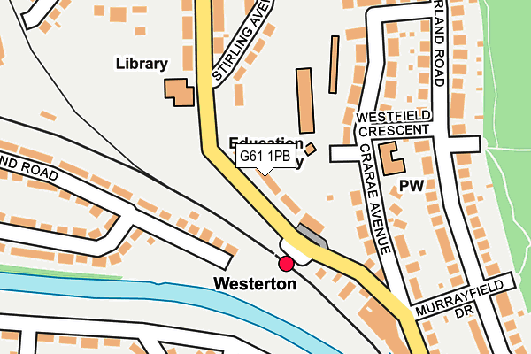 G61 1PB map - OS OpenMap – Local (Ordnance Survey) G61 1PB map - OS OpenMap – Local (Ordnance Survey)