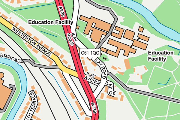 G61 1QG map - OS OpenMap – Local (Ordnance Survey) G61 1QG map - OS OpenMap – Local (Ordnance Survey)
