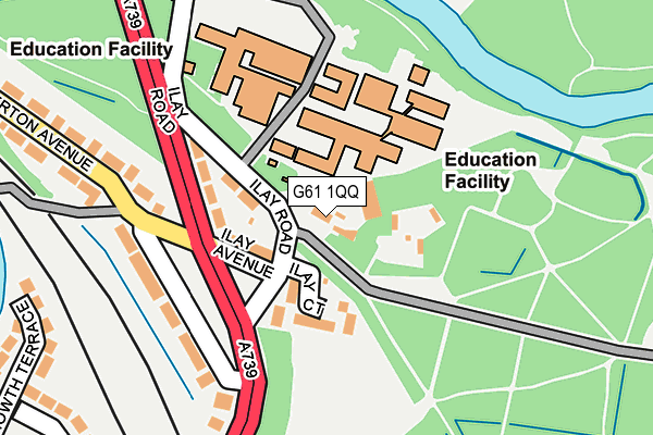 G61 1QQ map - OS OpenMap – Local (Ordnance Survey) G61 1QQ map - OS OpenMap – Local (Ordnance Survey)
