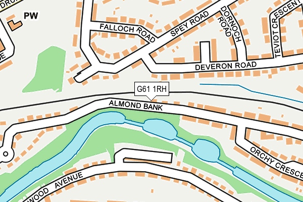 G61 1RH map - OS OpenMap – Local (Ordnance Survey) G61 1RH map - OS OpenMap – Local (Ordnance Survey)
