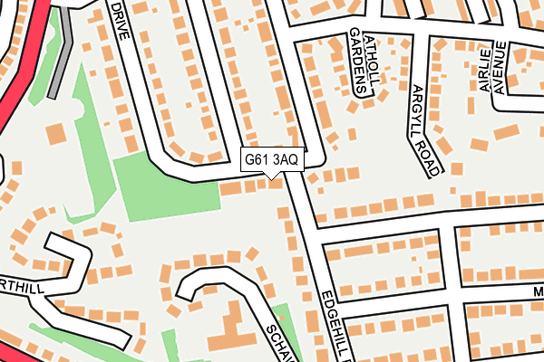 G61 3AQ map - OS OpenMap – Local (Ordnance Survey) G61 3AQ map - OS OpenMap – Local (Ordnance Survey)