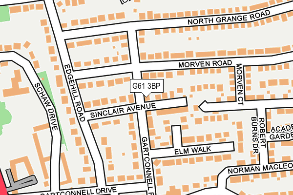 G61 3BP map - OS OpenMap – Local (Ordnance Survey) G61 3BP map - OS OpenMap – Local (Ordnance Survey)