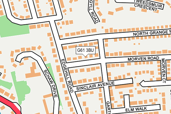 G61 3BU map - OS OpenMap – Local (Ordnance Survey) G61 3BU map - OS OpenMap – Local (Ordnance Survey)