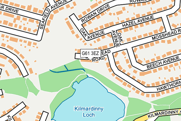 G61 3EZ map - OS OpenMap – Local (Ordnance Survey) G61 3EZ map - OS OpenMap – Local (Ordnance Survey)