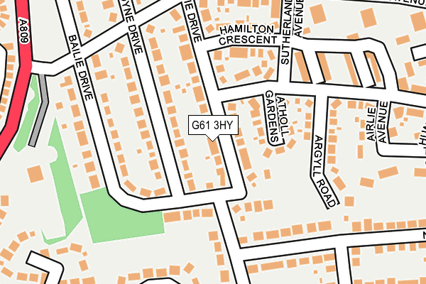 G61 3HY map - OS OpenMap – Local (Ordnance Survey) G61 3HY map - OS OpenMap – Local (Ordnance Survey)