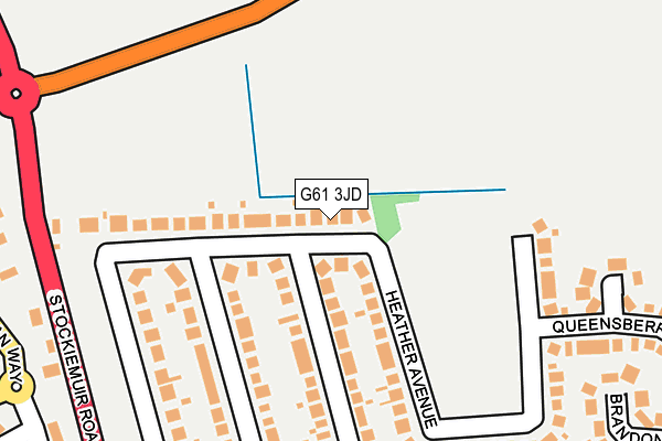 G61 3JD map - OS OpenMap – Local (Ordnance Survey) G61 3JD map - OS OpenMap – Local (Ordnance Survey)