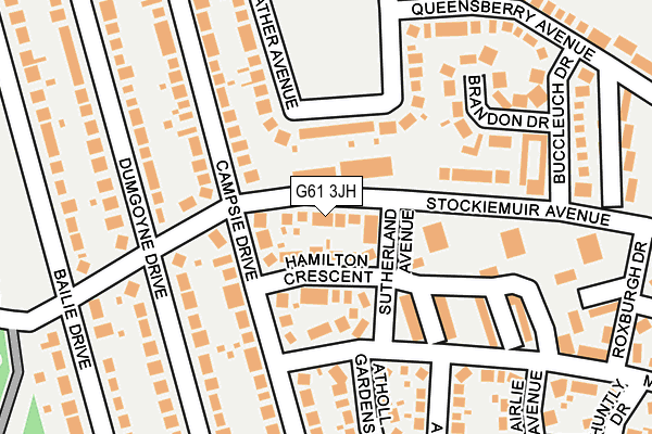 G61 3JH map - OS OpenMap – Local (Ordnance Survey) G61 3JH map - OS OpenMap – Local (Ordnance Survey)