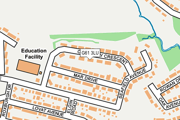 G61 3LU map - OS OpenMap – Local (Ordnance Survey) G61 3LU map - OS OpenMap – Local (Ordnance Survey)