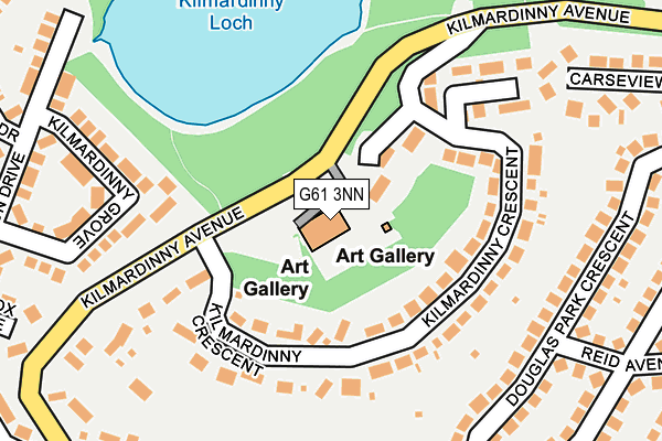 G61 3NN map - OS OpenMap – Local (Ordnance Survey) G61 3NN map - OS OpenMap – Local (Ordnance Survey)
