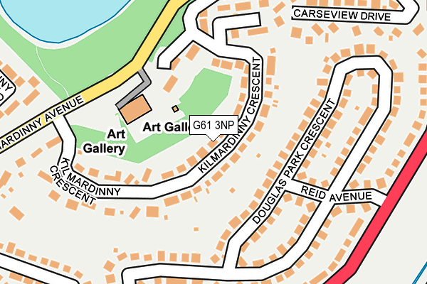 G61 3NP map - OS OpenMap – Local (Ordnance Survey) G61 3NP map - OS OpenMap – Local (Ordnance Survey)