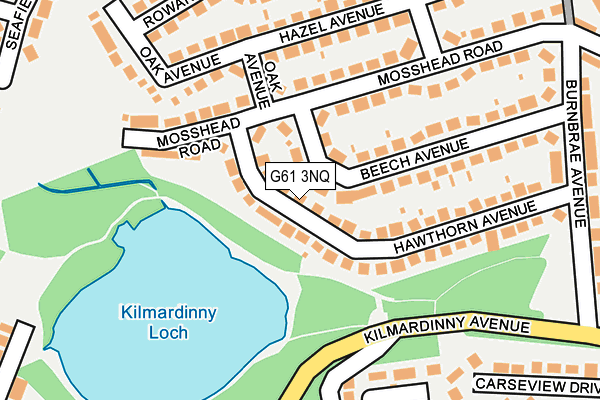 G61 3NQ map - OS OpenMap – Local (Ordnance Survey) G61 3NQ map - OS OpenMap – Local (Ordnance Survey)
