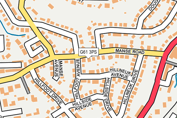 G61 3PS map - OS OpenMap – Local (Ordnance Survey) G61 3PS map - OS OpenMap – Local (Ordnance Survey)