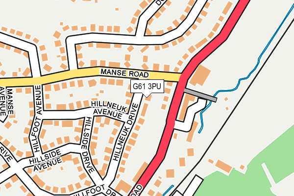 G61 3PU map - OS OpenMap – Local (Ordnance Survey) G61 3PU map - OS OpenMap – Local (Ordnance Survey)