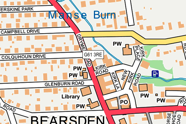 G61 3RE map - OS OpenMap – Local (Ordnance Survey) G61 3RE map - OS OpenMap – Local (Ordnance Survey)