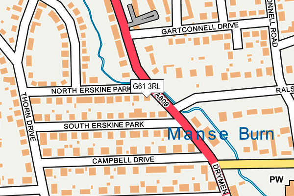 G61 3RL map - OS OpenMap – Local (Ordnance Survey) G61 3RL map - OS OpenMap – Local (Ordnance Survey)