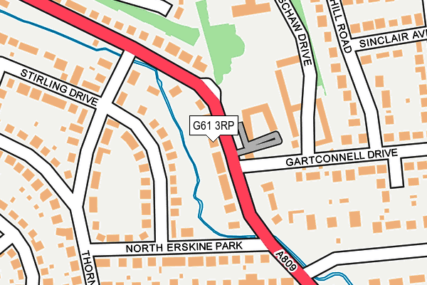 G61 3RP map - OS OpenMap – Local (Ordnance Survey) G61 3RP map - OS OpenMap – Local (Ordnance Survey)