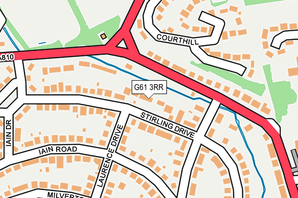 G61 3RR map - OS OpenMap – Local (Ordnance Survey) G61 3RR map - OS OpenMap – Local (Ordnance Survey)