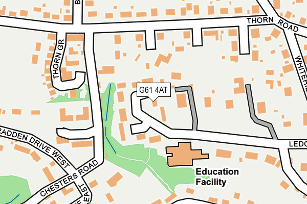 G61 4AT map - OS OpenMap – Local (Ordnance Survey) G61 4AT map - OS OpenMap – Local (Ordnance Survey)