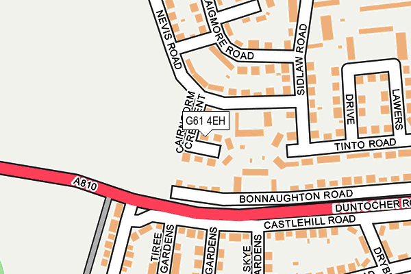 G61 4EH map - OS OpenMap – Local (Ordnance Survey) G61 4EH map - OS OpenMap – Local (Ordnance Survey)