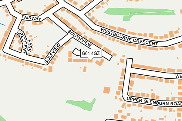 G61 4GZ map - OS OpenMap – Local (Ordnance Survey) G61 4GZ map - OS OpenMap – Local (Ordnance Survey)