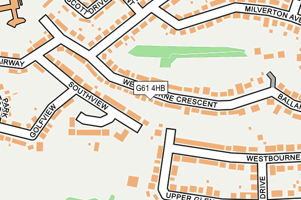 G61 4HB map - OS OpenMap – Local (Ordnance Survey) G61 4HB map - OS OpenMap – Local (Ordnance Survey)