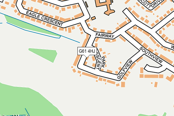 G61 4HJ map - OS OpenMap – Local (Ordnance Survey) G61 4HJ map - OS OpenMap – Local (Ordnance Survey)