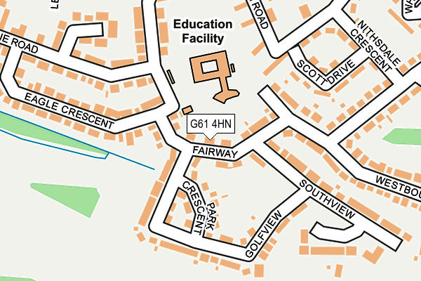 G61 4HN map - OS OpenMap – Local (Ordnance Survey) G61 4HN map - OS OpenMap – Local (Ordnance Survey)