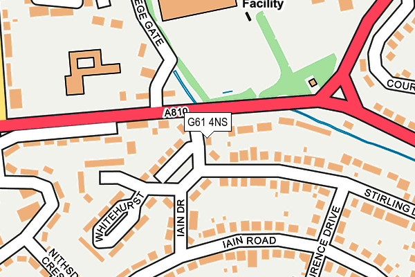 G61 4NS map - OS OpenMap – Local (Ordnance Survey) G61 4NS map - OS OpenMap – Local (Ordnance Survey)