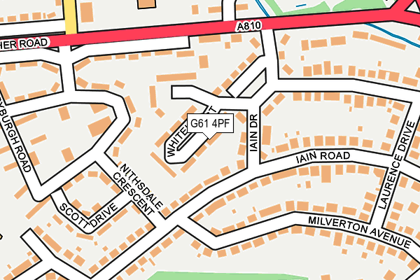 G61 4PF map - OS OpenMap – Local (Ordnance Survey) G61 4PF map - OS OpenMap – Local (Ordnance Survey)