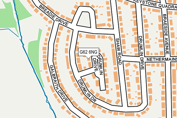 G62 6NG map - OS OpenMap – Local (Ordnance Survey) G62 6NG map - OS OpenMap – Local (Ordnance Survey)