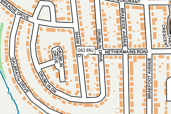 G62 6NJ map - OS OpenMap – Local (Ordnance Survey) G62 6NJ map - OS OpenMap – Local (Ordnance Survey)
