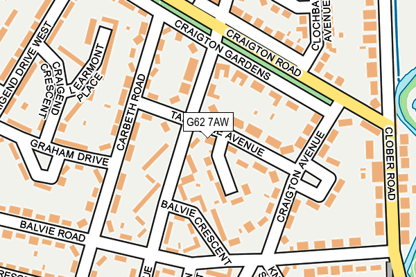 G62 7AW map - OS OpenMap – Local (Ordnance Survey) G62 7AW map - OS OpenMap – Local (Ordnance Survey)