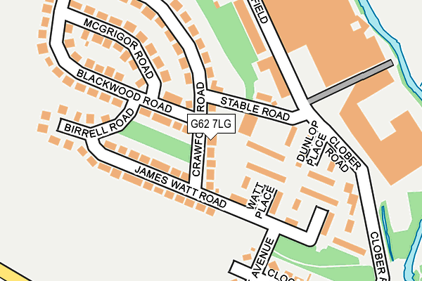 G62 7LG map - OS OpenMap – Local (Ordnance Survey) G62 7LG map - OS OpenMap – Local (Ordnance Survey)