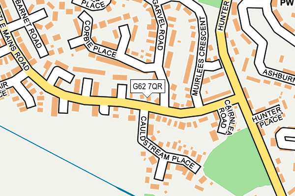 G62 7QR map - OS OpenMap – Local (Ordnance Survey) G62 7QR map - OS OpenMap – Local (Ordnance Survey)