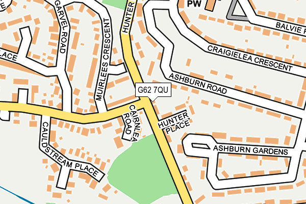 G62 7QU map - OS OpenMap – Local (Ordnance Survey) G62 7QU map - OS OpenMap – Local (Ordnance Survey)