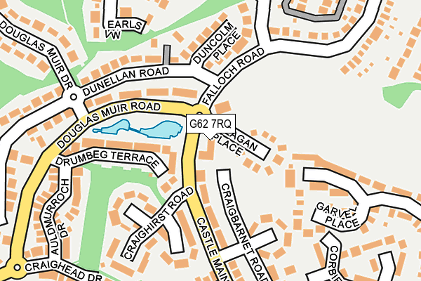 G62 7RQ map - OS OpenMap – Local (Ordnance Survey) G62 7RQ map - OS OpenMap – Local (Ordnance Survey)