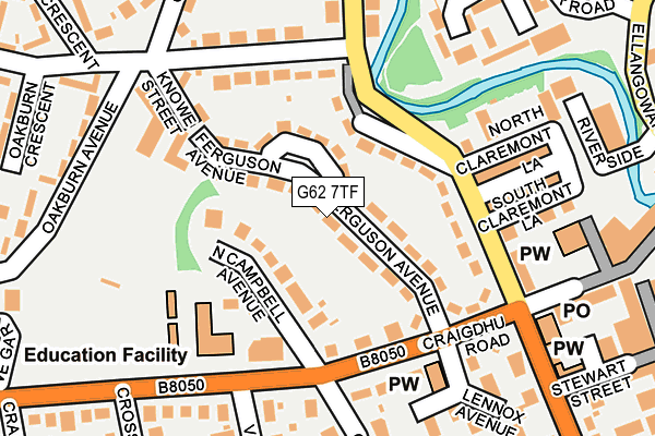 G62 7TF map - OS OpenMap – Local (Ordnance Survey) G62 7TF map - OS OpenMap – Local (Ordnance Survey)