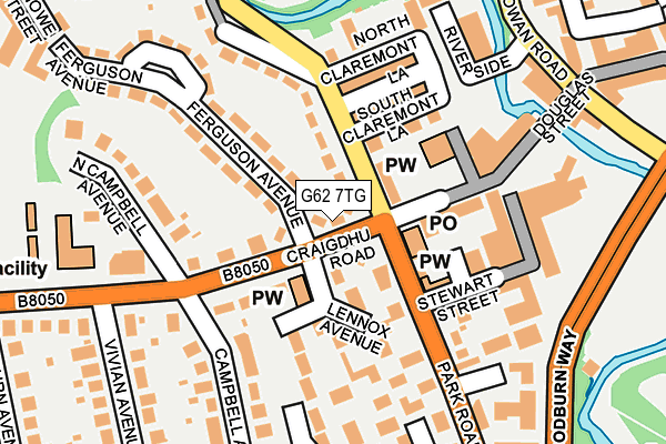 G62 7TG map - OS OpenMap – Local (Ordnance Survey) G62 7TG map - OS OpenMap – Local (Ordnance Survey)