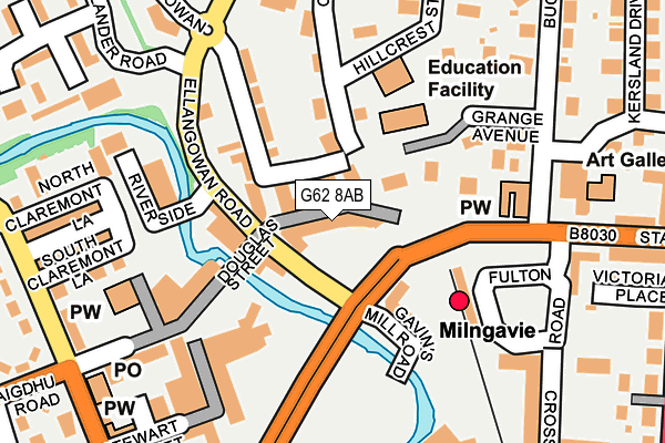 G62 8AB map - OS OpenMap – Local (Ordnance Survey) G62 8AB map - OS OpenMap – Local (Ordnance Survey)