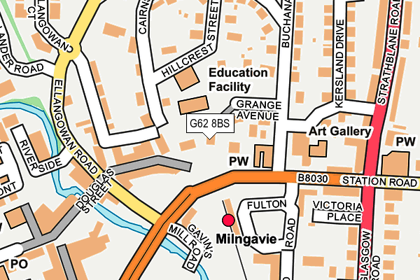 G62 8BS map - OS OpenMap – Local (Ordnance Survey) G62 8BS map - OS OpenMap – Local (Ordnance Survey)