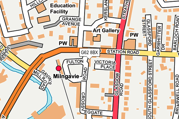 G62 8BX map - OS OpenMap – Local (Ordnance Survey) G62 8BX map - OS OpenMap – Local (Ordnance Survey)