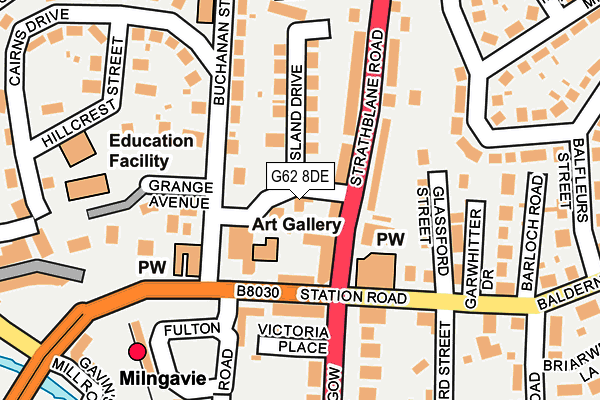 G62 8DE map - OS OpenMap – Local (Ordnance Survey) G62 8DE map - OS OpenMap – Local (Ordnance Survey)