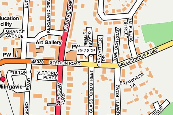 G62 8DP map - OS OpenMap – Local (Ordnance Survey) G62 8DP map - OS OpenMap – Local (Ordnance Survey)