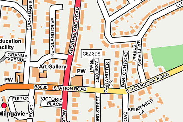 G62 8DS map - OS OpenMap – Local (Ordnance Survey) G62 8DS map - OS OpenMap – Local (Ordnance Survey)