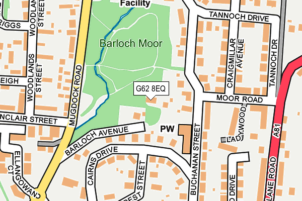 G62 8EQ map - OS OpenMap – Local (Ordnance Survey) G62 8EQ map - OS OpenMap – Local (Ordnance Survey)