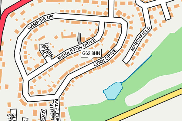 G62 8HN map - OS OpenMap – Local (Ordnance Survey) G62 8HN map - OS OpenMap – Local (Ordnance Survey)